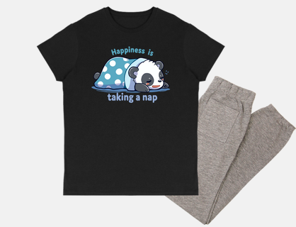 Happiness is Taking a Nap - Pajama Set Pjs
