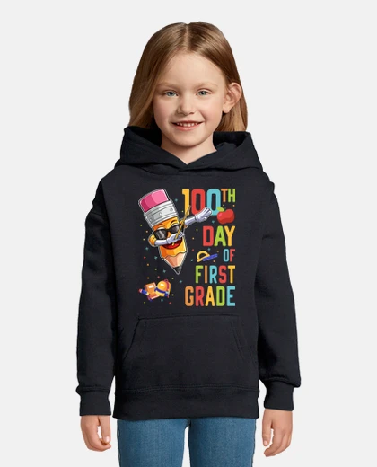 Kids happy 100th day of first grade school