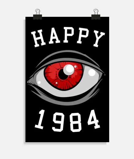 Poster happy 1984