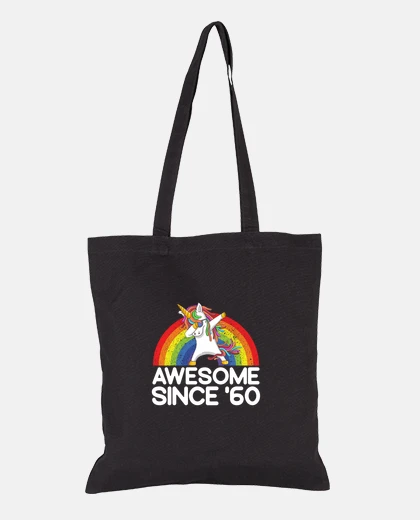 Borsa Happy Birthday Gift Born in 1960 Funny