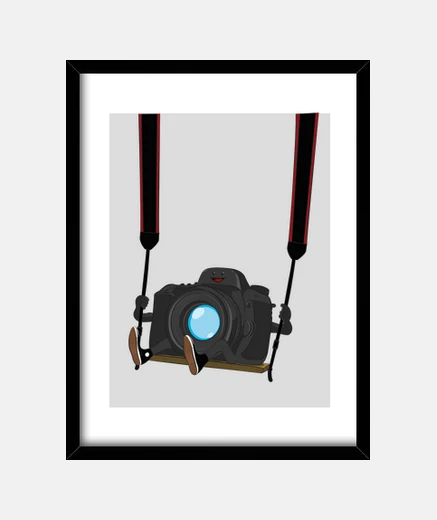 Framed happy camera