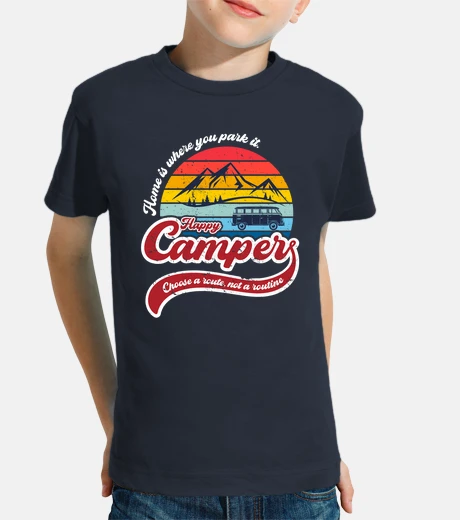 Kids happy camper