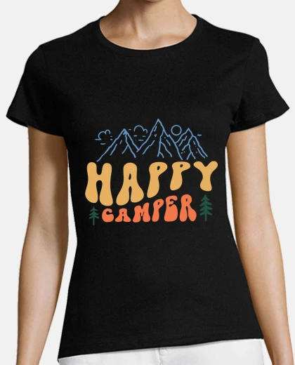 Playera happy camper