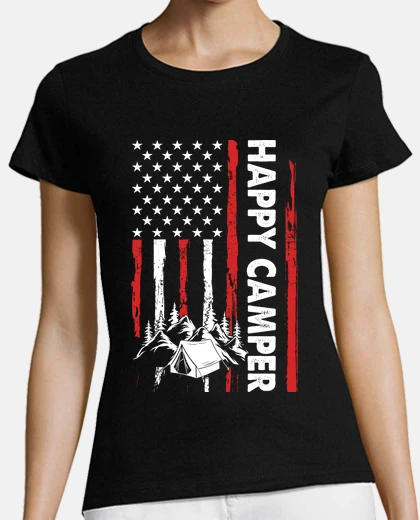 Playera happy camper