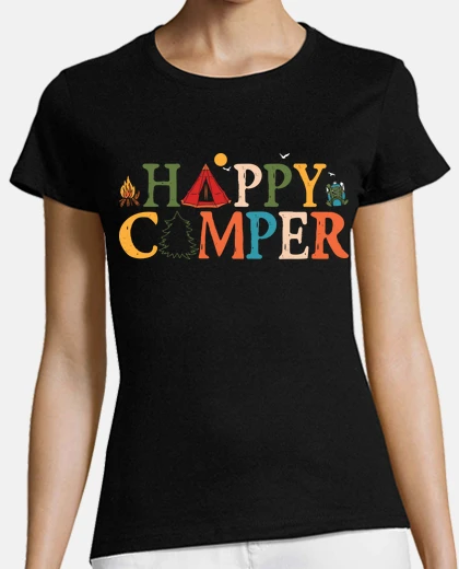 Playera happy camper