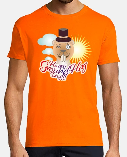 Camiseta happy day groundhog 2021 t-shirt 2