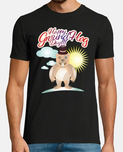 Camiseta happy day groundhog 2021 t-shirt 3