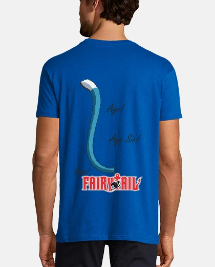 Camiseta Happy Fairy Tail Carita y Cola