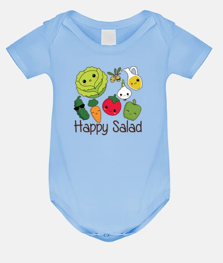 Kids happy salad