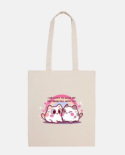 Bag Happy to Share my One Brain Cell - Tote Bag