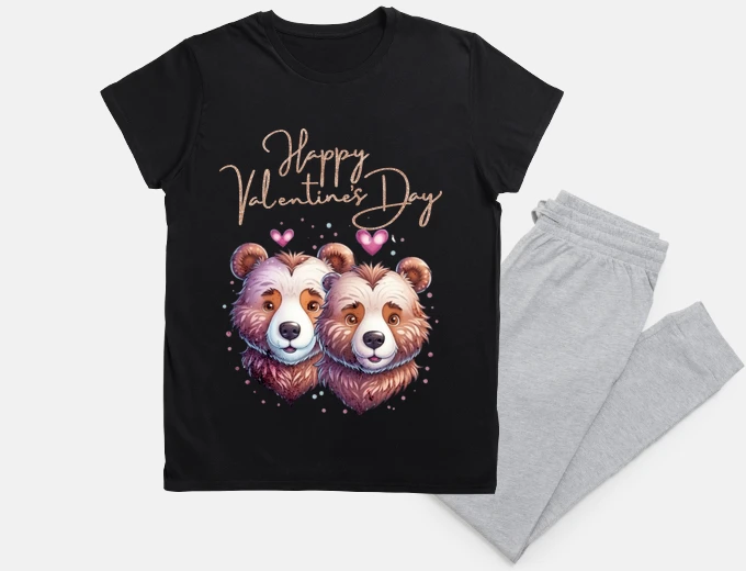 Pajama happy Valentines