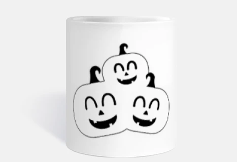 happy pumpkins - mug