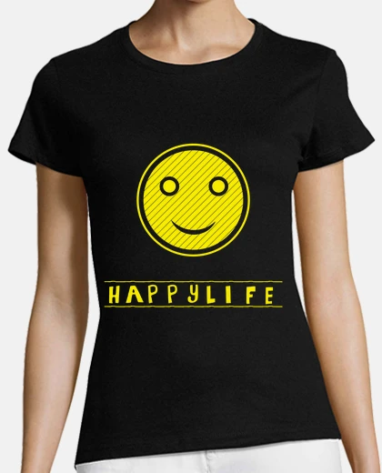 T-shirt HappyLife-smile-WOMAN
