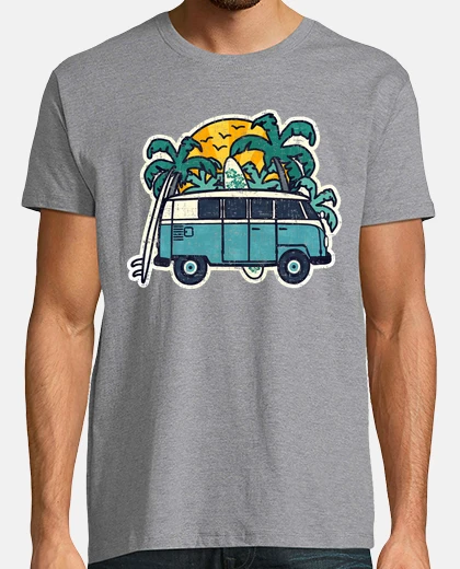 T-shirt happytime vintage