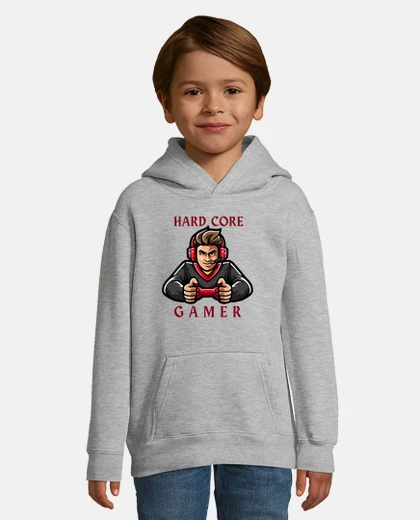 Children's hard core gamer - geek