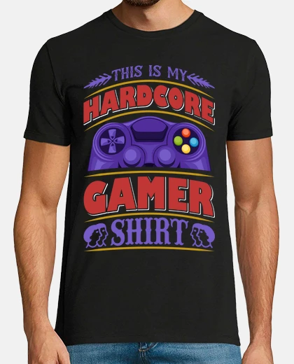 Camiseta Hardcore gamer