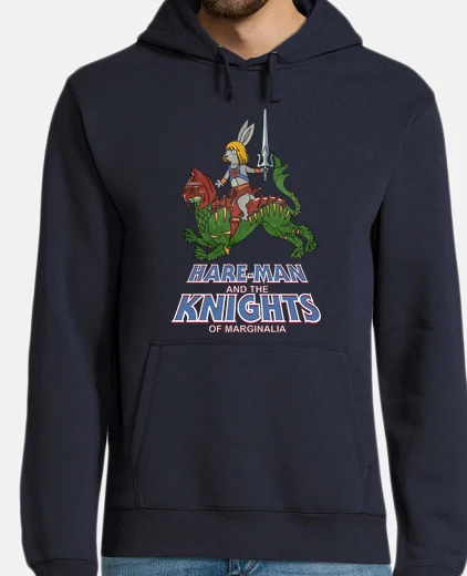 Sudadera Hare-Man and the Knights of Marginalia