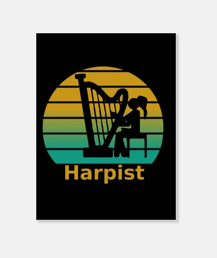 Wall harpist