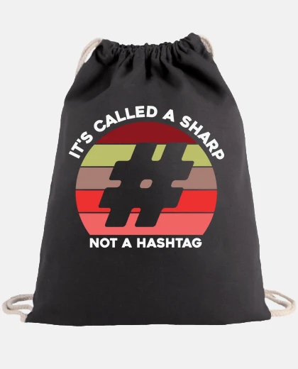 Bag hashtag