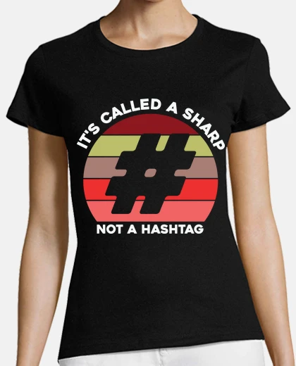 T-shirt hashtag