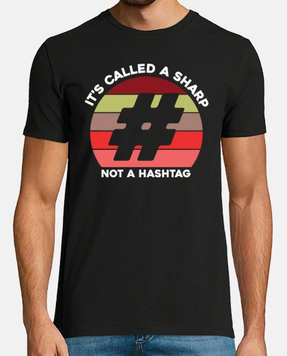 T-shirt hashtag
