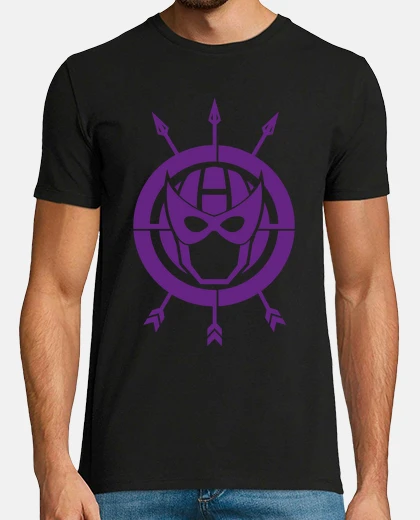 T-shirt hawkeye minimalista