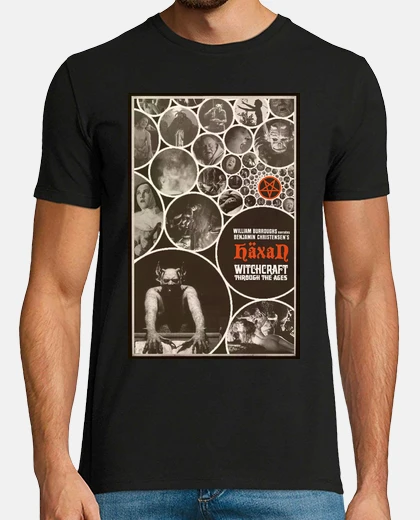 Camiseta Haxan, la brujería a través de los años