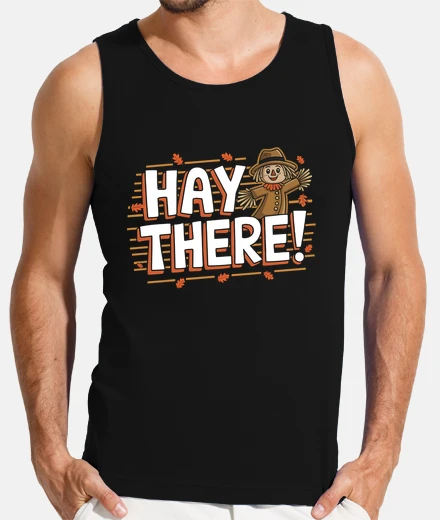 T-shirt Hay There Cute Scarecrow