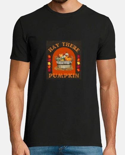 T-shirt Hay There Pumpkin Fall Design