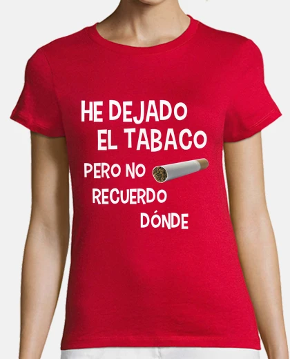 Playera He dejado el tabaco