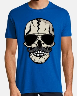 head of death hipster skull skull