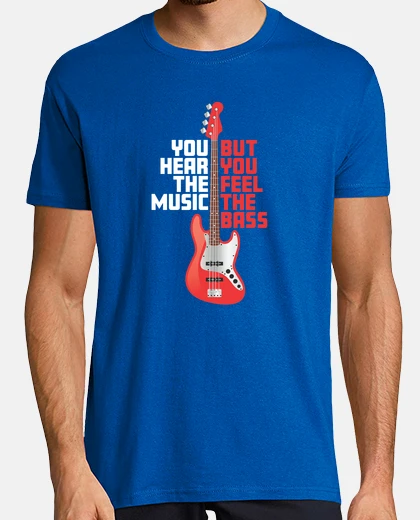 Playera Hear Music Feel the Bass