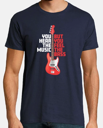 Playera Hear Music Feel the Bass