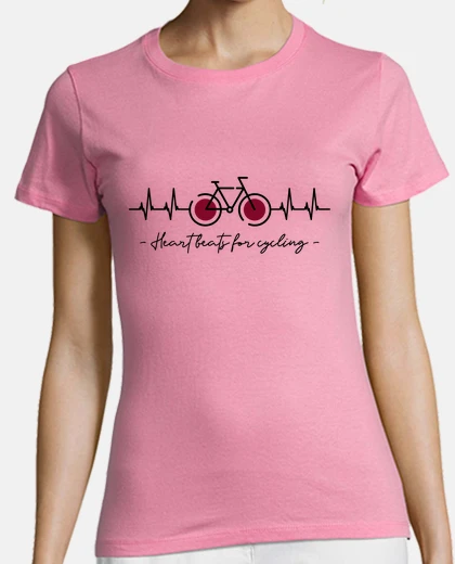 T-shirt Heart Beats For Cycling