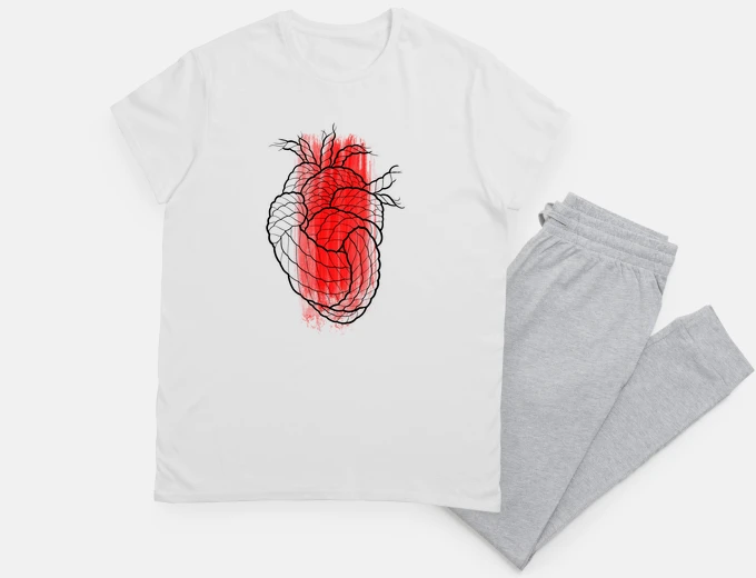 Pyjama heart passion climbing