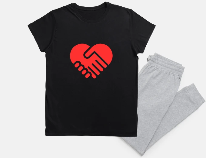 Pajama heart respect trust original