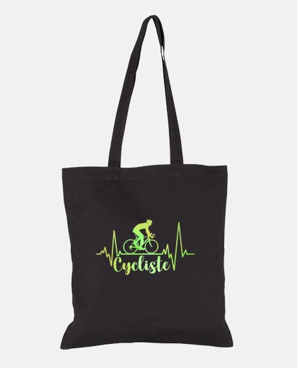 Bag heartbeat cyclist