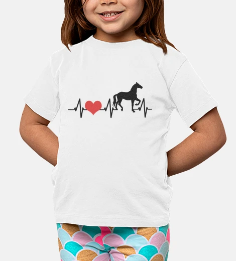 Kids Heartbeat Horse Horses Riding