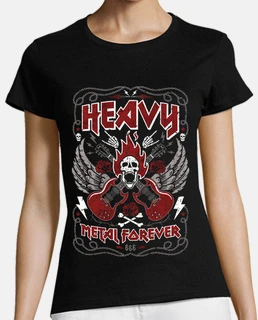 Camisetas heavy metal mujer sale