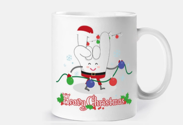 Cup heavy christmas