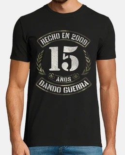 Camisetas estampadas para 15 años sale