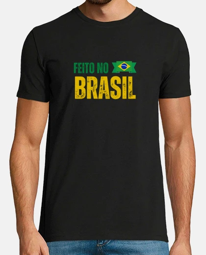 Camiseta Hecho en Brasil