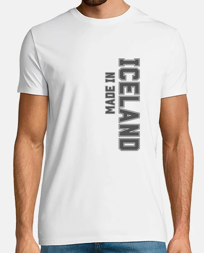 Camiseta Hecho en Islandia