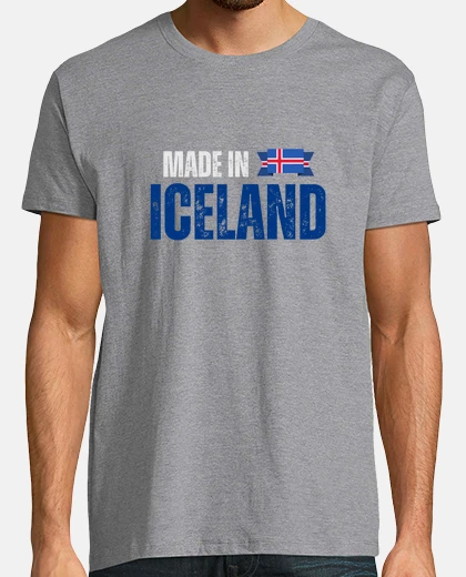 Camiseta Hecho en Islandia