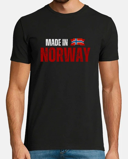 Camiseta Hecho en Noruega