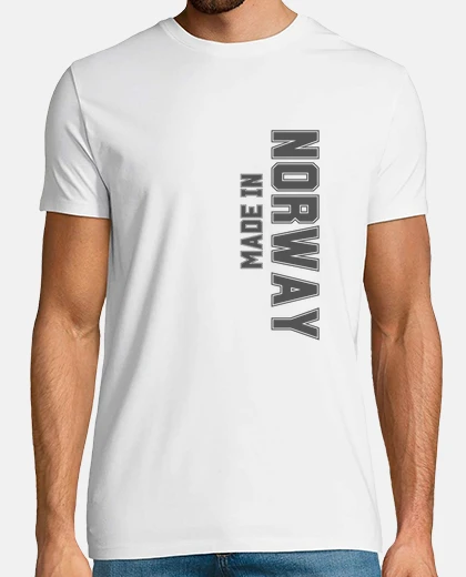Camiseta Hecho en Noruega