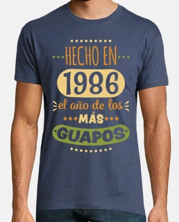 Hecho en 1986 el año de los más guapos