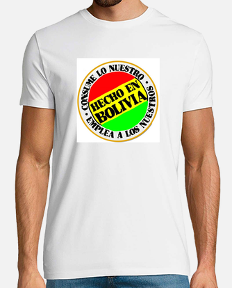Bolivia 123 - Polera para mujer Camisetas diseños únicos de la