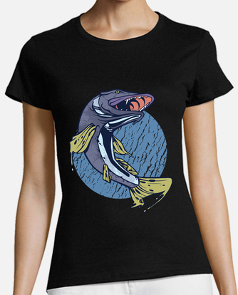 Hecht fish fishing gift for fisherman t-shirt