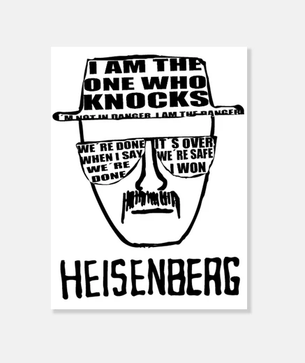 Lienzo Heisenberg